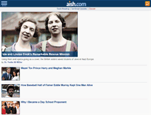 Tablet Screenshot of aish.com