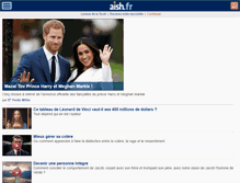 Tablet Screenshot of aish.fr
